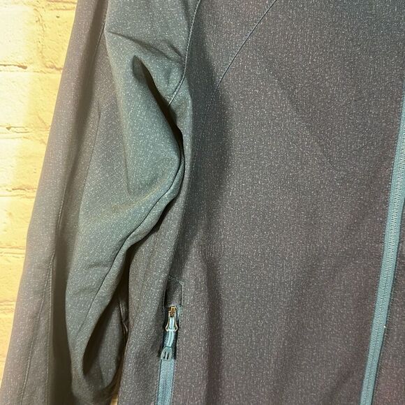 REI McCone Soft-Shell Jacket Men's Size M Medium Water Repellent Green Purple - Picture 2 of 13